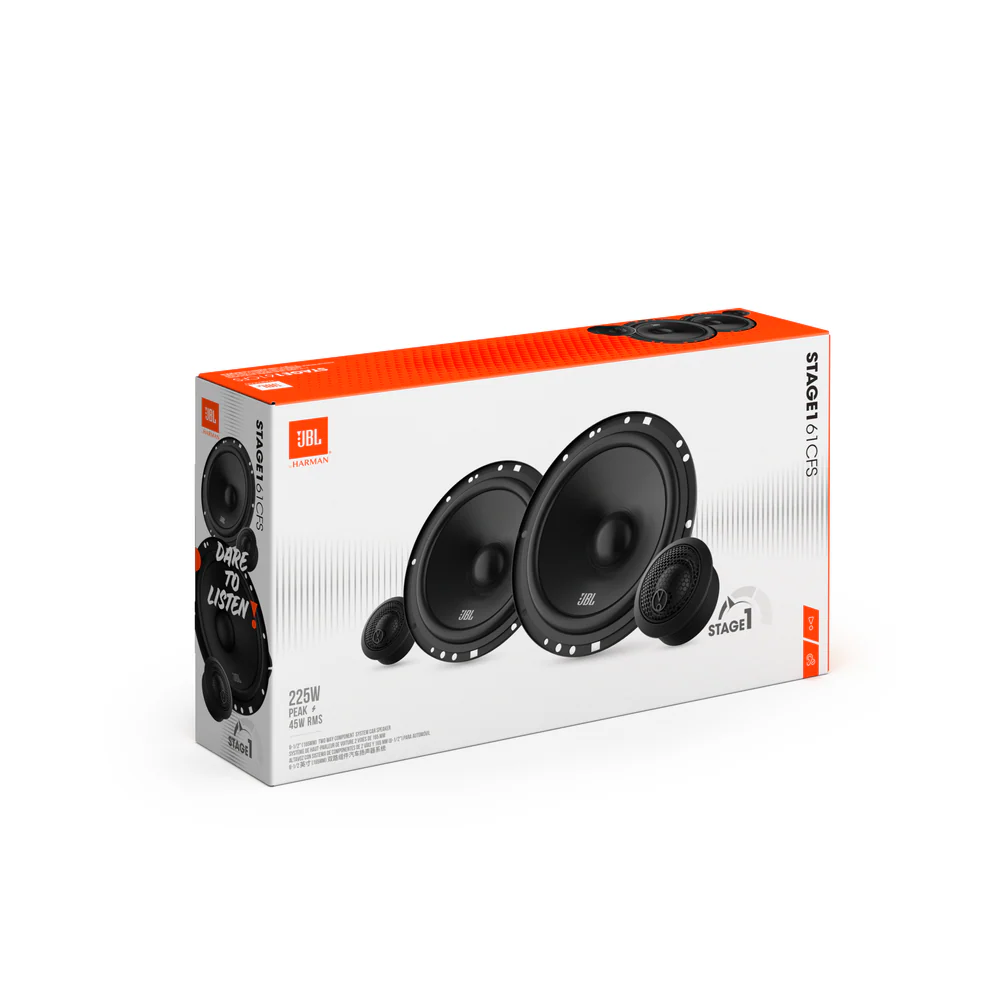 JBL Stage1 61CFS 6.5" 45 WATT Component Car Speaker - Image 1