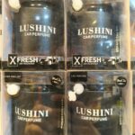 Lushini Car Perfume Gel (Black Ice, Rose) - 400gm
