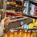 Premium Car Tissue Box With Watch - Brown